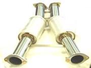 Megan Racing MR CBS N300T2M Type 2 Catback Exhaust System Middle...