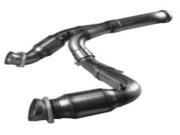 Kooks 28543200 3in x OEM Outlet Catted Stainless Steel Y Pipe