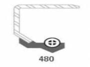Timken Manual Trans Input Shaft Seal 482163N