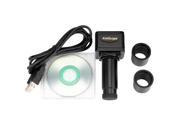 AmScope 5.0 MP Microscope Color Camera Digital Image System Calibration Kit