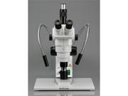 3.35X 90X Fiber Optical Light Stereo Zoom Microscope