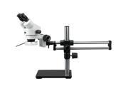 3.5X 90X Binocular Stereo Microscope w Ball Bearing Stand 144 LED