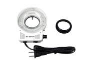AmScope 80 LED Microscope Compact Ring Light with Built in Dimmer