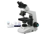 AmScope 40x 2000x Professional Biological Compound Microscope Slides