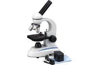 40X 400X Student Kids Metal Frame Glass Optics Biological Compound Microscope