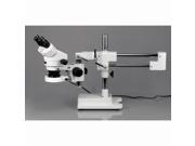 7X 45X Zoom Magnification Circuit Inspection Stereo Microscope with 80 LED Light