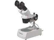 40x 80x Student Binocular Stereo Microscope with Dual Lights
