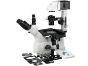 40X 900X Phase Tissue Culture Inverted Microscope w Mechanical Stage