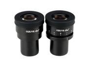 Pair of Focusable Extreme Widefield 15X Eyepieces 30mm
