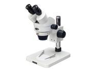 3.5X 45X Table Pillar Stand Zoom Magnification Stereo Microscope