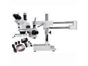 7X 45X Stereo Boom Microscope 1.3M Camera Light