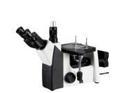 50X 500X Inverted Trinocular Metallurgical Microscope