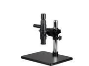 11X 80X Inspection Zoom Monocular Microscope w Coaxial Light