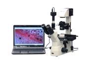 40X 1500X Kohler Infinity Plan Inverted Microscope with 5MP Camera