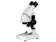 20X Cordless LED Portable Binocular Stereo Microscope