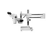 3.35X 45X Extreme Widefield Binocular Stereo Microscope on 3D Boom Stand