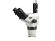 6.7X 45X Trinocular Stereo Zoom Microscope Head with Focusable Eyepieces