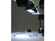 New LED Trinocular Stereo Zoom Microscope 3.5X 90X