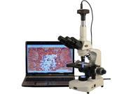 40X 2000X Siedentopf Trinocular Compound Microscope 1.3MP Digital Camera