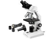 40X 1600X New Binocular Compound Microscope 5MP Camera