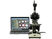 40X 1600X Doctor Veterinary Clinic Biological Compound Microscope 5MP Camera