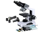 Compound Binocular Microscope 40X 2000X 1.3 MP Camera