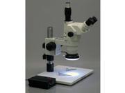 2X 45X Zoom Microscope with 60 LED Metal Ring Light