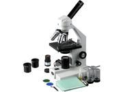 40X 2500X Advanced Home School Student Compound Microscope USB Digital Imager