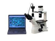 40X 600X Infinity Phase Contrast Inverted Tissue Culture Microscope 3MP Camera