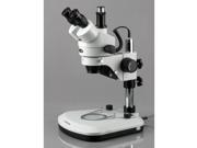 7X 45X New LED Trinocular Stereo Zoom Microscope 1.3MP Digital Camera