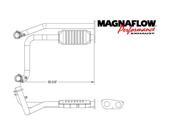 MagnaFlow 49 State Converter 95000 Series OBDII Compliant Direct Fit Catalytic Converter MagnaFlow 49 State Converter 95000 Series OBDII Compliant Direct Fit Catalytic Converter
