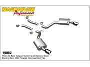 Magnaflow Performance Exhaust Street Series Stainless Steel Axle-Back System Magnaflow Performance Exhaust Street Series Stainless Steel Axle-Back System