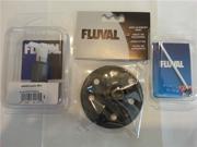 Fluval 404 405 Filter Complete Tune Up Kit w Impeller Shaft Impeller Cover