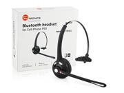 TaoTronics TT BH02 Black Rechargeable Wireless Bluetooth Headset with Microphone Bluetooth V2.1