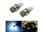 iJDMTOY 5 SMD 168 194 2825 T10 LED Parking Position Light Bulbs Xenon White