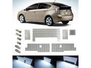 iJDMTOY 326 SMD 12 Piece Vehicle Specific Exact Fit Full LED Interior Light Package For 2010 2011 2012 2013 Toyota Prius or Prius V Xenon White