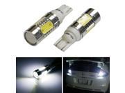 iJDMTOY Extremely Bright 7.5W High Power 912 921 T15 LED Reverse Light Bulbs Xenon White