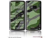 LG enV2 Decal Style Skin Camouflage