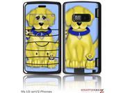 LG enV2 Decal Style Skin Puppy Dogs