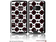 LG enV2 Decal Style Skin And Squared