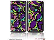LG enV2 Decal Style Skin Crazy Dots