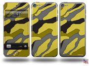 Camouflage Yellow Decal Style Vinyl Skin fits Apple iPod Touch 5G IPOD NOT INCLUDED