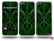 Abstract 01 Green Decal Style Vinyl Skin fits Apple iPod Touch 5G IPOD NOT INCLUDED