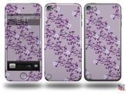 Victorian Design Purple Decal Style Vinyl Skin fits Apple iPod Touch 5G IPOD NOT INCLUDED