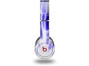 Lightning Blue Decal Style Skin fits genuine Beats Solo HD Headphones HEADPHONES NOT INCLUDED