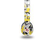 Sexy Camo Yellow Decal Style Decal Style Skin fits genuine Beats Solo HD Headphones HEADPHONES NOT INCLUDED