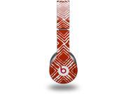 Wavey Red Dark Decal Style Decal Style Skin fits genuine Beats Solo HD Headphones HEADPHONES NOT INCLUDED