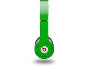 Solids Collection Green Decal Style Skin fits genuine Beats Solo HD Headphones HEADPHONES NOT INCLUDED
