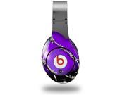 Barbwire Heart Purple Decal Style Skin fits genuine Beats Studio Headphones HEADPHONES NOT INCLUDED