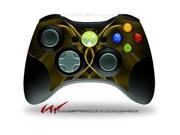 XBOX 360 Wireless Controller Decal Style Skin Abstract 01 Yellow CONTROLLER NOT INCLUDED